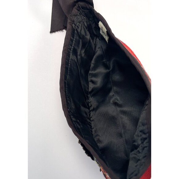 VTG SIZE 6.5 52cm Red Tartan Plaid Scottish Highland GLENGARRY Cap Made Scotland - Picture 7 of 9